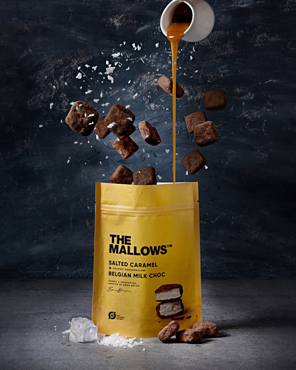 Salted Caramel skumfiduser - 90g